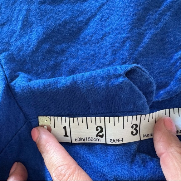 J. Crew Royal Blue Scalloped Shorts, Size 6 - Picture 8 of 8